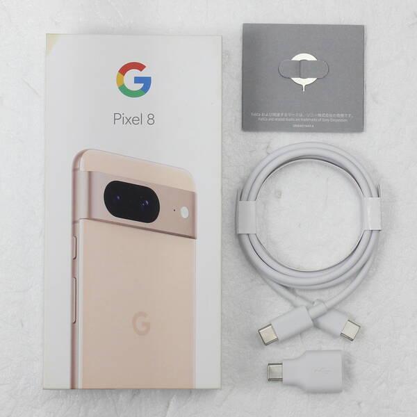 〔中古〕GOOGLE(グーグル) Google Pixel 8 128GB ローズ GOSAY3 Softbank SIMフリー〔258-ud〕 |  | 04