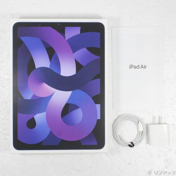 〔中古〕Apple(アップル) iPad Air 第5世代 64GB パープル MME23J／A Wi-Fi〔305-ud〕 |  | 04