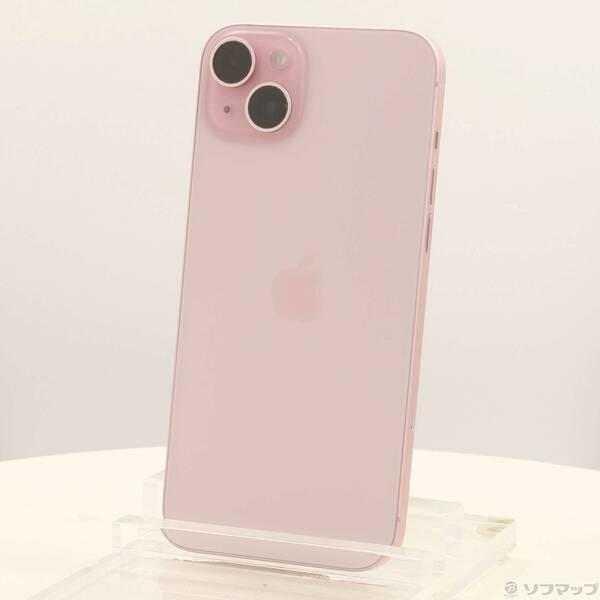 〔中古〕Apple(アップル) iPhone15 Plus 128GB ピンク MU093J／A SIMフリー〔258-ud〕 | 