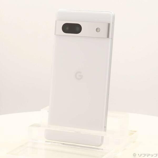 〔中古〕GOOGLE(グーグル) Google Pixel 7a 128GB スノー au SIMフリー〔352-ud〕 | 