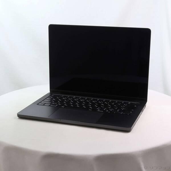 〔中古〕MacBook Pro 14.2-inch Late-2023 MRX33J／A Apple M3 Pro 11コアCPU_14コアGPU 18GB SSD512GB スペースブラック 〔26.3 Tahoe〕〔198-ud〕 | 