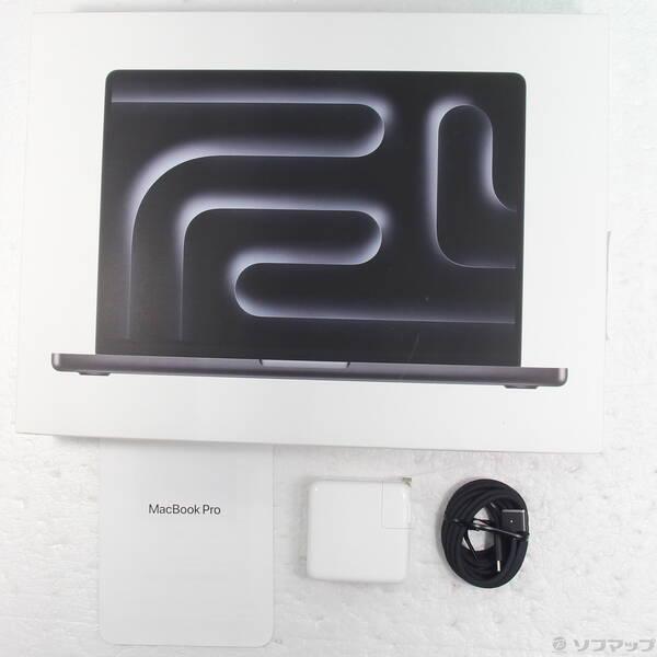 〔中古〕MacBook Pro 14.2-inch Late-2023 MRX33J／A Apple M3 Pro 11コアCPU_14コアGPU 18GB SSD512GB スペースブラック 〔26.3 Tahoe〕〔198-ud〕 |  | 04