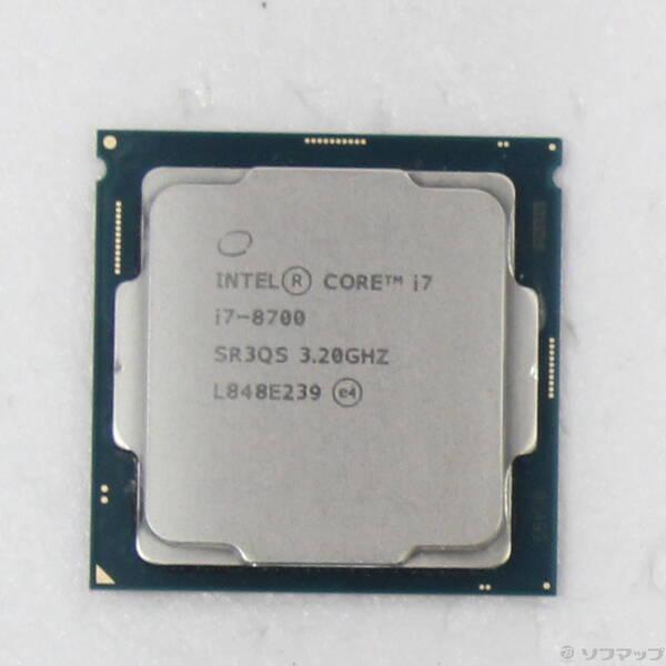 〔中古〕intel(インテル) Core i7 8700 〔3.2GHz／LGA 1151〕〔262-ud〕 | 