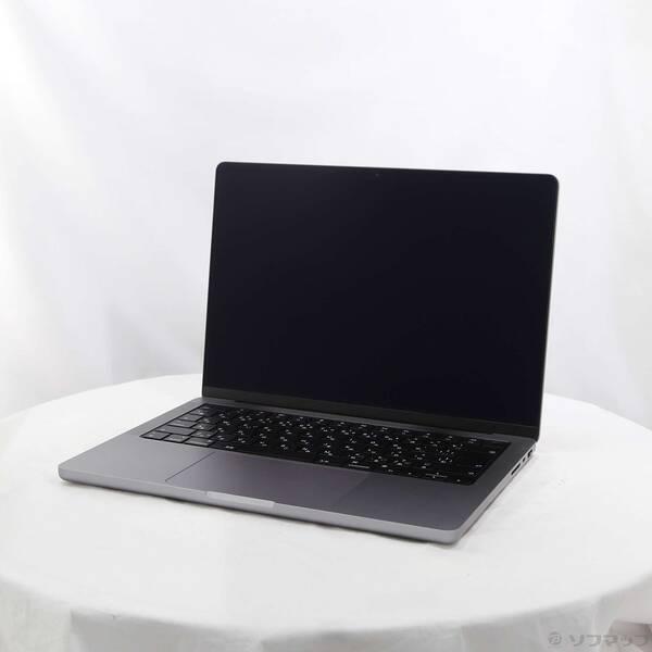 〔中古〕Apple(アップル) MacBook Pro 14.2-inch Late-2021 MKGP3J／A Apple M1 Pro 8コアCPU_14コアGPU 16GB SSD2TB スペースグレイ 〔26.3 Tahoe〕〔269-ud〕 | 
