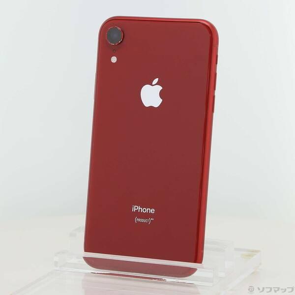 〔中古〕SoftBank iPhoneXR 128GB プロダクトレッド MT0N2J／A SoftBank〔269-ud〕 | 