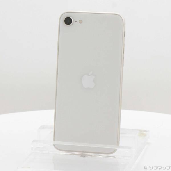 〔中古〕Apple(アップル) iPhone SE 第3世代 64GB スターライト MMYD3J／A SIMフリー〔258-ud〕 | 