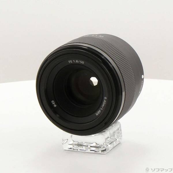 〔中古〕SONY(ソニー) FE 50mm F1.8 ブラック SEL50F18F〔198-ud〕 | 