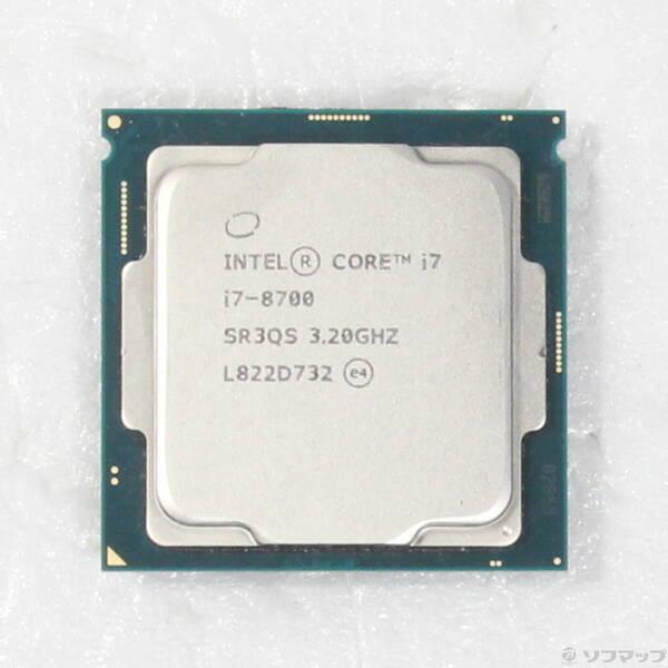 〔中古〕intel(インテル) Core i7 8700 〔3.2GHz／LGA 1151〕〔377-ud〕 | 