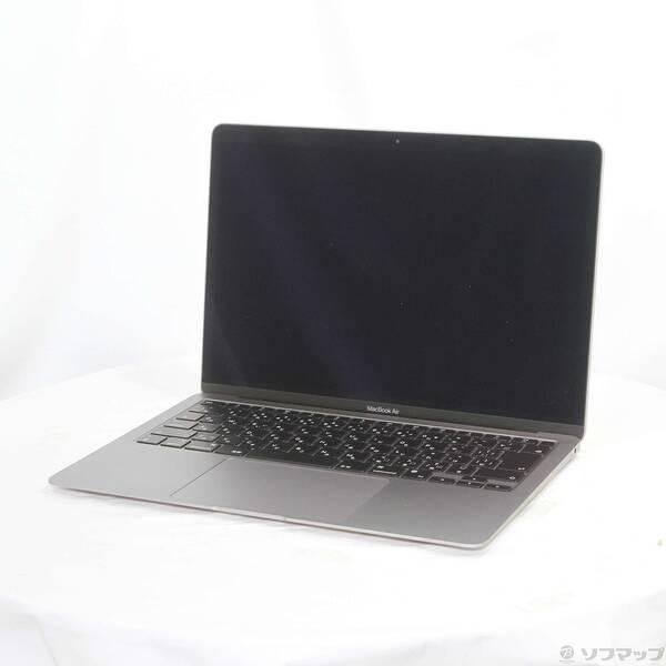 〔中古〕Apple(アップル) MacBook Air 13.3-inch Late-2020 MGN63J／A Apple M1 8コアCPU_7コアGPU 8GB SSD256GB スペースグレイ 〔26.3 Tahoe〕〔258-ud〕 | 