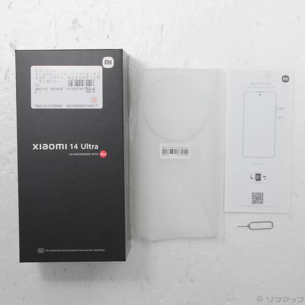 〔中古〕Xiaomi(シャオミ) Xiaomi 14 Ultra 512GB ホワイト MZB0HB1JP SIMフリー〔352-ud〕 |  | 04