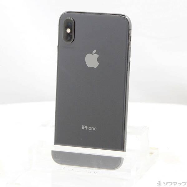 〔中古〕Apple(アップル) iPhoneX 256GB スペースグレイ MQC12J／A SIMフリー〔247-ud〕 | 
