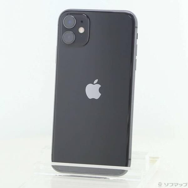 〔中古〕Apple(アップル) iPhone11 64GB ブラック MWLT2J／A SIMフリー〔352-ud〕 | 