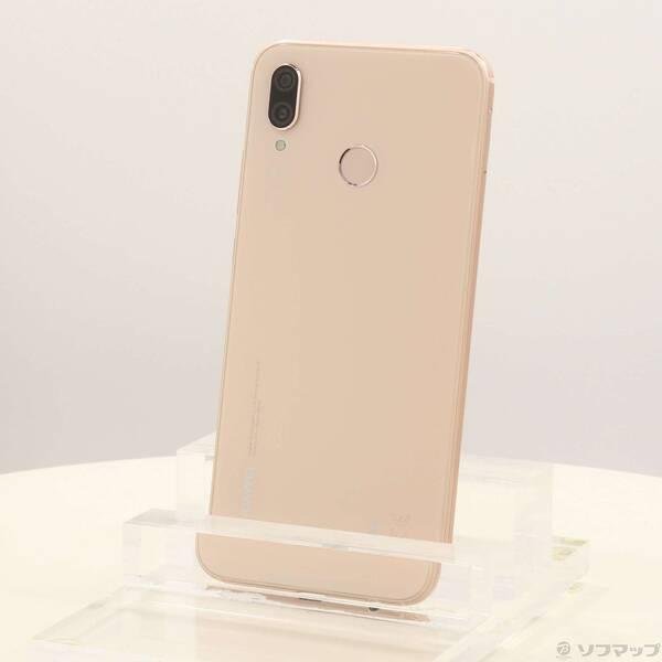 〔中古〕HUAWEI(ファーウェイ) HUAWEI P20 lite 64GB サクラピンク HWV32 auロック解除SIMフリー〔368-ud〕 | 