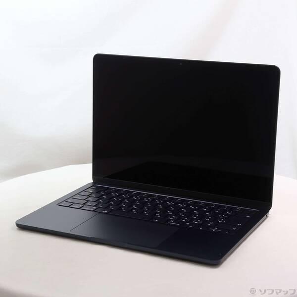 〔中古〕Apple(アップル) MacBook Air 13.6-inch Mid-2022 MLY33J／A Apple M2 8コアCPU_8コアGPU 8GB SSD256GB ミッドナイト 〔26.3 Tahoe〕〔377-ud〕 | 