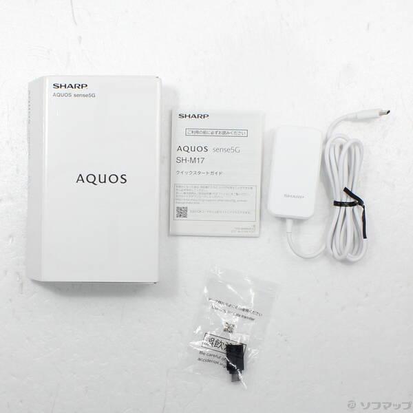 〔中古〕SHARP(シャープ) AQUOS sense5G 64GB ブラック SH-M17 楽天 SIMフリー〔348-ud〕 |  | 04