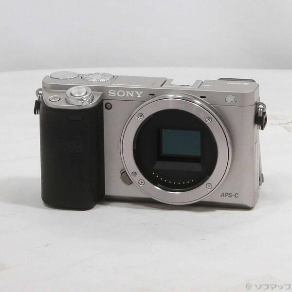 〔中古〕SONY(ソニー) α6000 ボディ シルバー ILCE-6000〔262-ud〕 | 