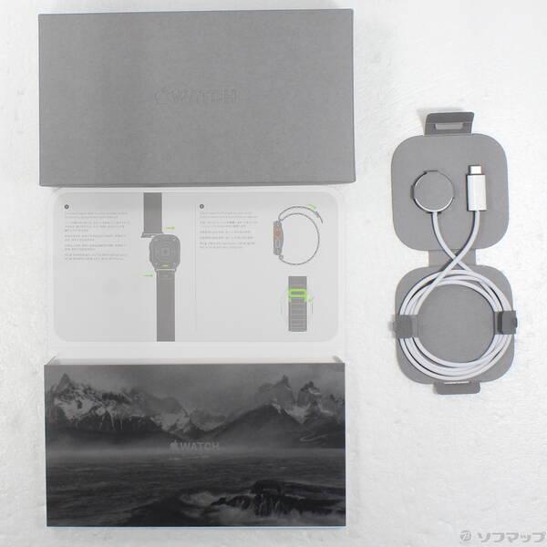 〔中古〕Apple(アップル) Apple Watch Ultra 3 GPS + Cellular 49mm ブラックチタニウムケース ブラックアルパインループ〔262-ud〕 |  | 04
