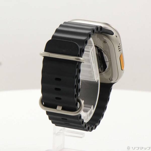 〔中古〕Apple(アップル) Apple Watch Ultra GPS + Cellular 49mm チタニウムケース ミッドナイトオーシャンバンド〔295-ud〕 |  | 02