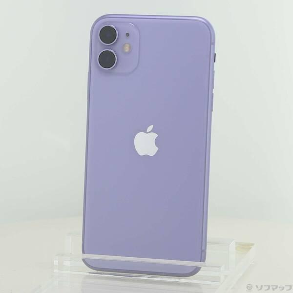 〔中古〕Apple(アップル) iPhone11 64GB パープル MWLX2J／A SIMフリー〔349-ud〕 | 