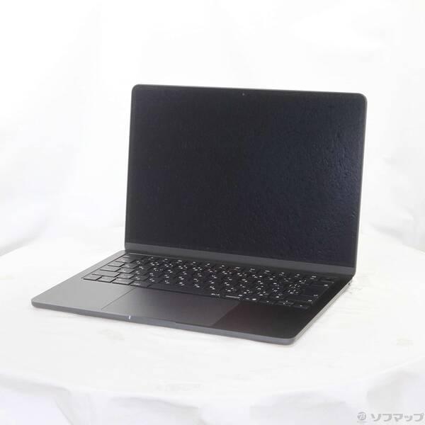 〔中古〕Apple(アップル) MacBook Air 13.6-inch Early-2025 MW123J／A Apple M4 10コアCPU_8コアGPU 16GB SSD256GB ミッドナイト 〔26.3 Tahoe〕〔198-ud〕 | 