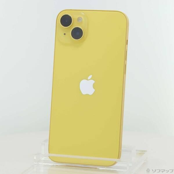 〔中古〕Apple(アップル) iPhone14 Plus 128GB イエロー MR603J／A SIMフリー〔258-ud〕 | 