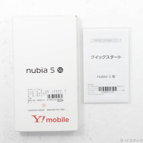 〔中古〕ZTE nubia S 5G 128GB ブラック A403ZT Y!mobile SIMフリー〔349-ud〕 |  | 04