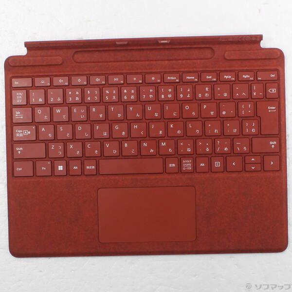 〔中古〕Microsoft(マイクロソフト) Surface Pro Signature キーボード 8XA-00039 ポピーレッド〔377-ud〕 | 