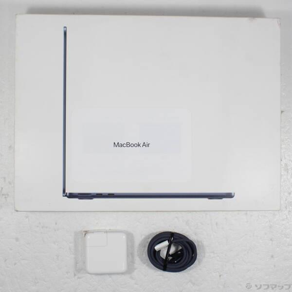〔中古〕Apple(アップル) MacBook Air 13.6-inch Late-2024 MC8K4J／A Apple M3 8コアCPU_8コアGPU 16GB SSD256GB ミッドナイト 〔26.3 Tahoe〕〔262-ud〕 |  | 04