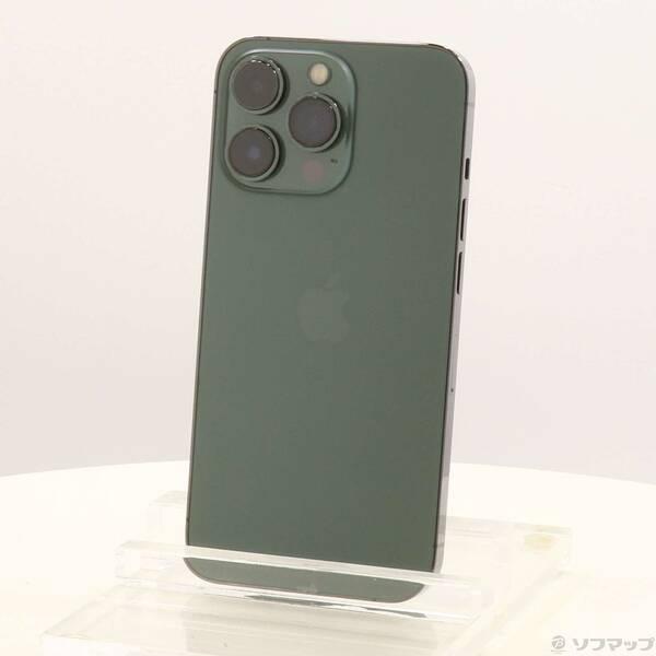 〔中古〕Apple(アップル) iPhone13 Pro 128GB アルパイングリーン MNDX3J／A SIMフリー〔198-ud〕 | 