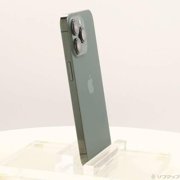 〔中古〕Apple(アップル) iPhone13 Pro 128GB アルパイングリーン MNDX3J／A SIMフリー〔198-ud〕 |  | 03