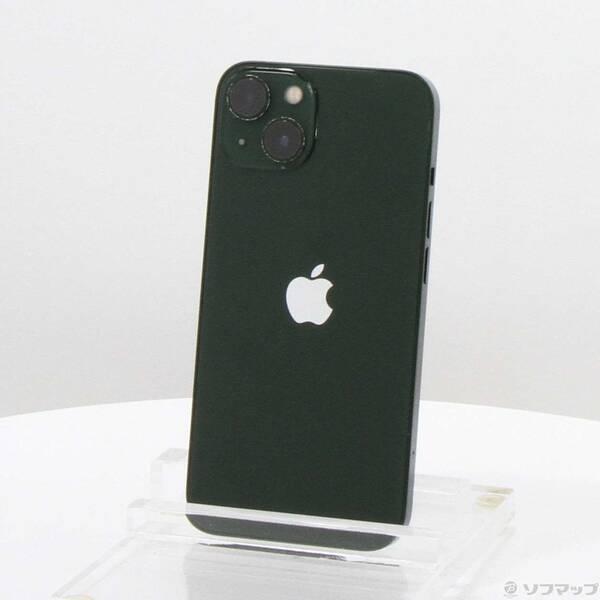 〔中古〕Apple(アップル) iPhone13 128GB グリーン MNGG3J／A SIMフリー〔348-ud〕 | 