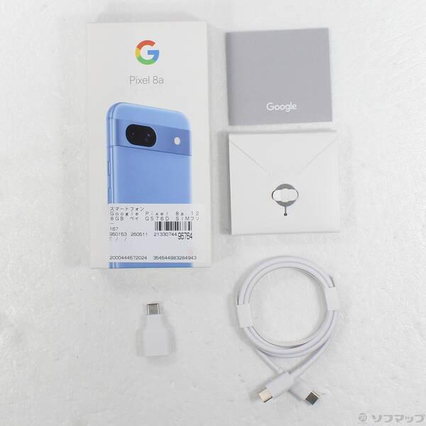 〔中古〕GOOGLE(グーグル) Google Pixel 8a 128GB ベイ G576D SIMフリー〔305-ud〕 |  | 04