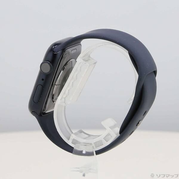 〔中古〕Apple(アップル) Apple Watch Series 9 GPS 45mm ミッドナイトアルミニウムケース ミッドナイトスポーツバンド〔305-ud〕 |  | 01