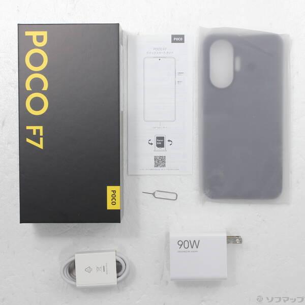 〔中古〕XIAOMI POCO F7 256GB ブラック SIMフリー〔196-ud〕 |  | 04