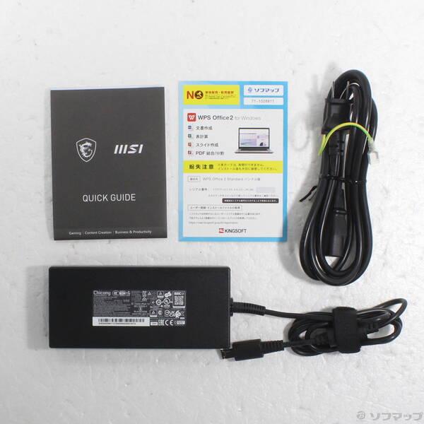 〔中古〕MSI(エムエスアイ) Vector GP77 13V Vector-GP77-13VG-1024JP コアブラック〔377-ud〕 |  | 04