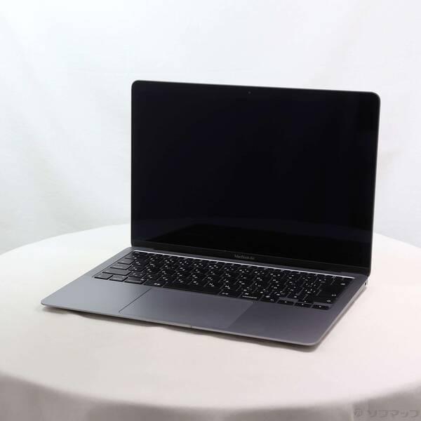 〔中古〕Apple(アップル) MacBook Air 13.3-inch Late-2020 MGN73J／A Apple M1 8コアCPU_8コアGPU 8GB SSD512GB スペースグレイ 〔26.3 Tahoe〕〔352-ud〕 | 