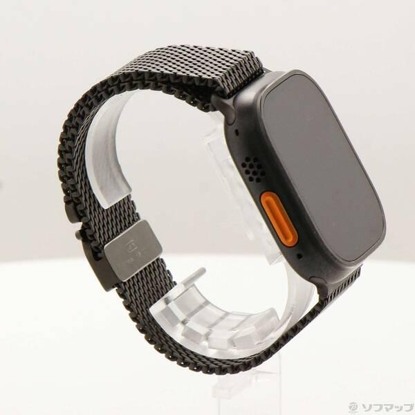 〔中古〕Apple(アップル) Apple Watch Ultra 2 GPS + Cellular 49mm ブラックチタニウムケース ブラックチタニウムミラネーゼループ〔262-ud〕 |  | 03