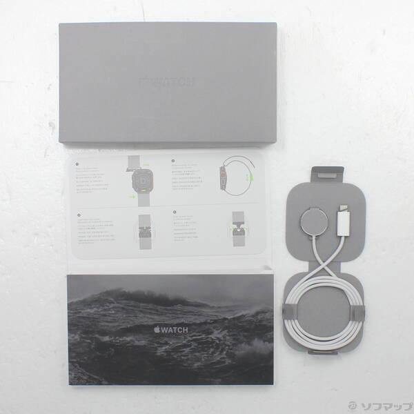 〔中古〕Apple(アップル) Apple Watch Ultra 2 GPS + Cellular 49mm ブラックチタニウムケース ブラックチタニウムミラネーゼループ〔262-ud〕 |  | 04