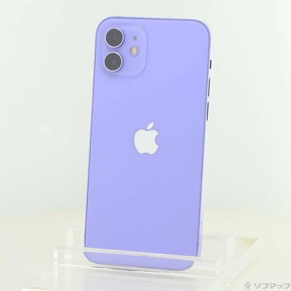 〔中古〕Apple(アップル) iPhone12 128GB パープル MJNJ3J／A SIMフリー〔305-ud〕 | 