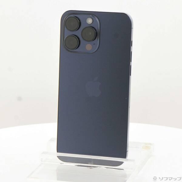 〔中古〕Apple(アップル) iPhone15 Pro Max 256GB ブルーチタニウム MU6T3J／A SIMフリー〔198-ud〕 | 