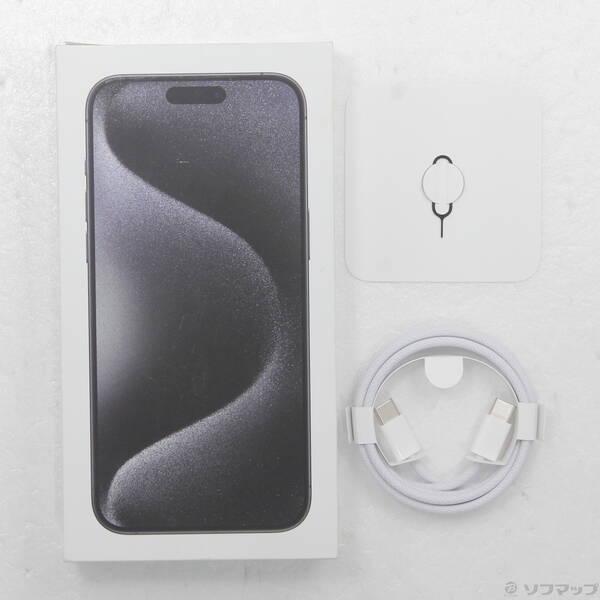 〔中古〕Apple(アップル) iPhone15 Pro Max 1TB ブラックチタニウム MU6Y3J／A SIMフリー〔198-ud〕 |  | 04