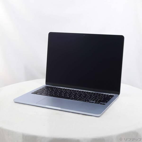 〔中古〕Apple(アップル) MacBook Air 13.6-inch Early-2025 MC6V4J／A Apple M4 10コアCPU_10コアGPU 24GB SSD512GB スカイブルー 〔26.1 Tahoe〕〔198-ud〕 | 