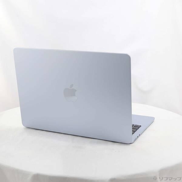 〔中古〕Apple(アップル) MacBook Air 13.6-inch Early-2025 MC6V4J／A Apple M4 10コアCPU_10コアGPU 24GB SSD512GB スカイブルー 〔26.1 Tahoe〕〔198-ud〕 |  | 02