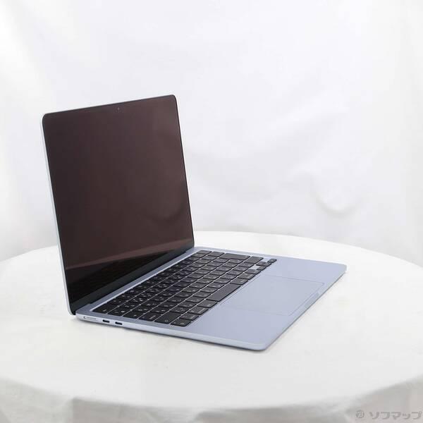〔中古〕Apple(アップル) MacBook Air 13.6-inch Early-2025 MC6V4J／A Apple M4 10コアCPU_10コアGPU 24GB SSD512GB スカイブルー 〔26.1 Tahoe〕〔198-ud〕 |  | 03