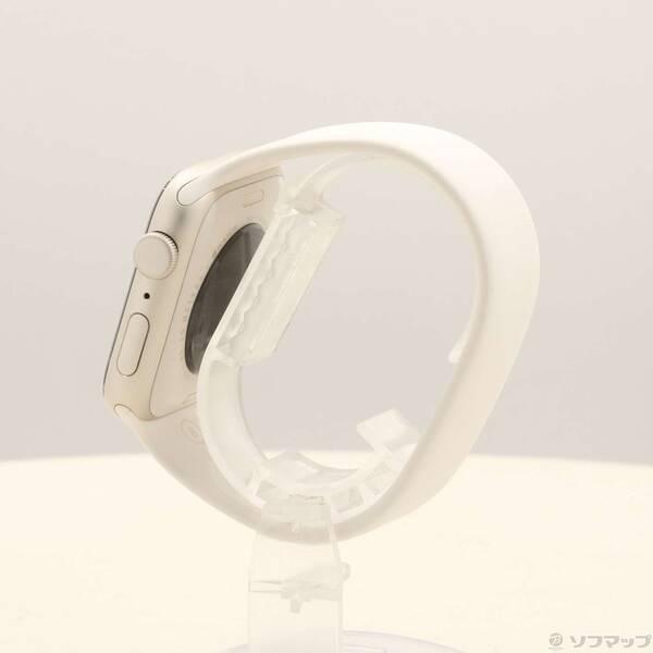 〔中古〕Apple(アップル) Apple Watch SE 第3世代 GPS 44mm スターライトアルミニウムケース ライトブラッシュソロループ〔377-ud〕 |  | 01
