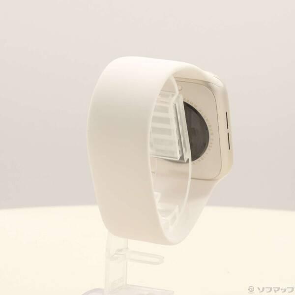 〔中古〕Apple(アップル) Apple Watch SE 第3世代 GPS 44mm スターライトアルミニウムケース ライトブラッシュソロループ〔377-ud〕 |  | 02