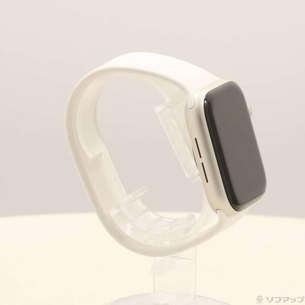 〔中古〕Apple(アップル) Apple Watch SE 第3世代 GPS 44mm スターライトアルミニウムケース ライトブラッシュソロループ〔377-ud〕 |  | 03
