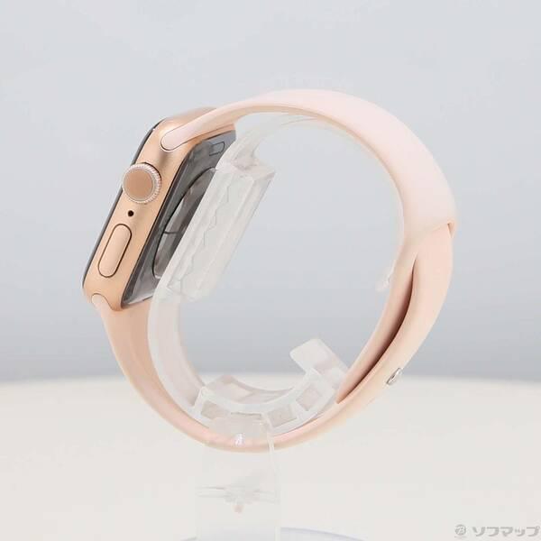 〔中古〕Apple(アップル) Apple Watch Series 6 GPS 40mm ゴールドアルミニウムケース ピンクサンドスポーツバンド〔198-ud〕 |  | 01