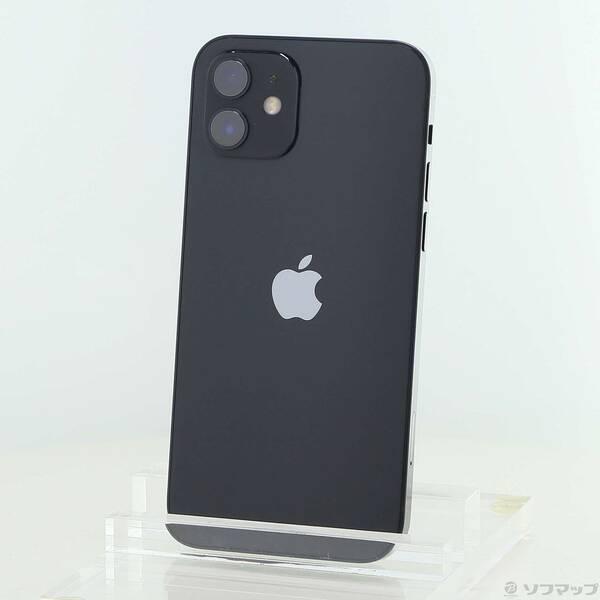 〔中古〕Apple(アップル) iPhone12 64GB ブラック MGHN3J／A SIMフリー〔368-ud〕 | 