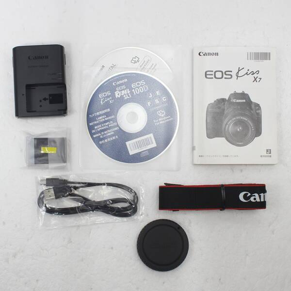 〔中古〕Canon(キヤノン) EOS Kiss X7 ボディ ブラック〔262-ud〕 |  | 05